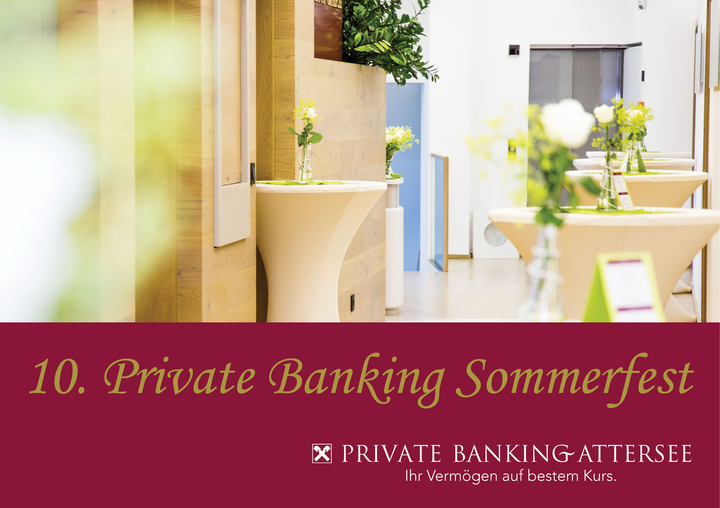 Private Banking Attersee Sommerfest 2017