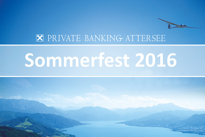 Private Banking Attersee Sommerfest 2016