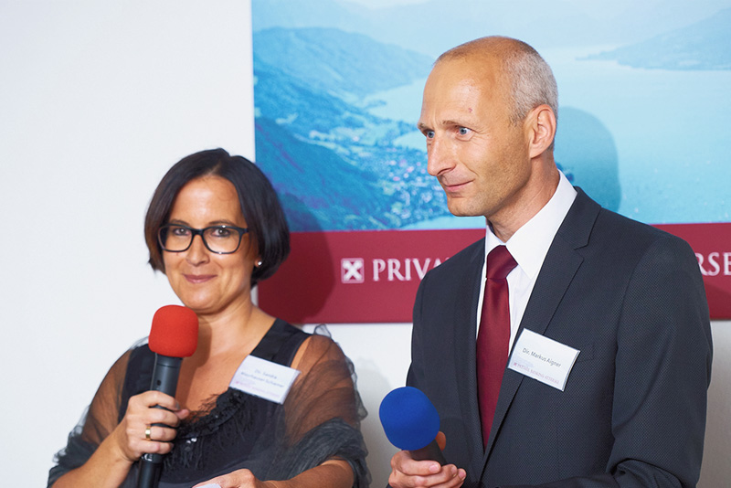 Dir. Markus Aigner und Dir. Mayrhauser-Schiemer